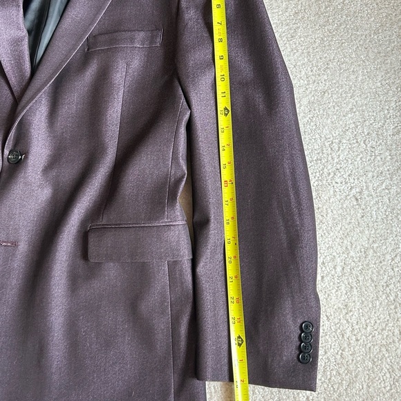 Tommy Hilfiger Wine Red Sports Coat Blazer - Picture 7 of 12